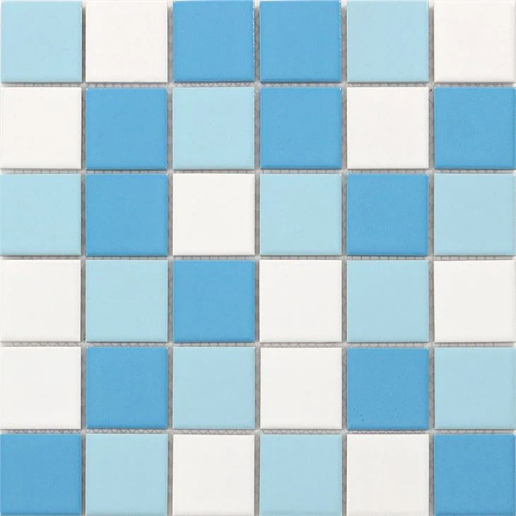 Dark Blue Mosaic Pool Tiles