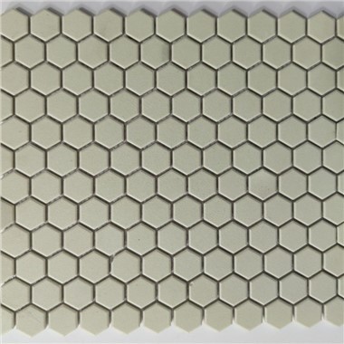 Liten Hexagon Golvkakel Vit